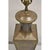 Vintage Chinoiserie Patinated Brass Square Jardiniere Hollywood Regency Table Lamp by Wildwood. Item features remarkable...