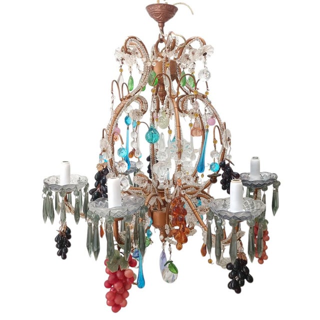 Large Murano Glass Lamp For Sale - Image 12 of 12