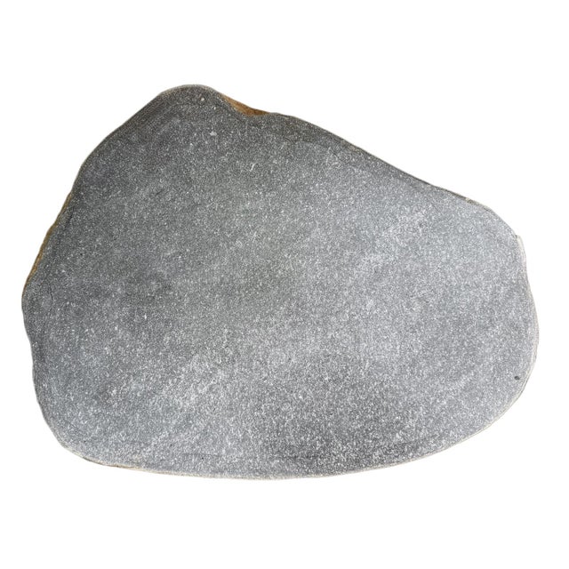 Contemporary Vintage Outdoor Rustic Boulder Stool / Side Table For Sale - Image 3 of 5