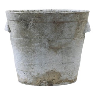 1960s French Concrete Planter For Sale