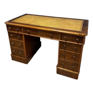 Small Antique Walnut Desk For Sale
