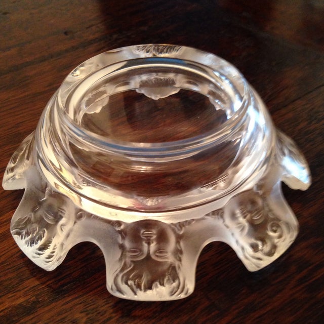 Vintage Lalique St. Nicholas Ashtray Chairish
