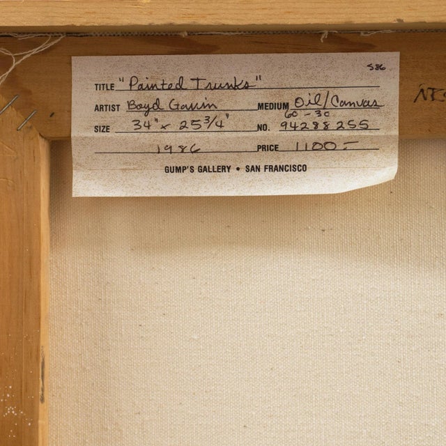 'In the Greenhouse Nursery' by Boyd Gavin, 1986, Gump's, San Francisco