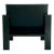 Black Lounge Chair 01 by Goons For Sale