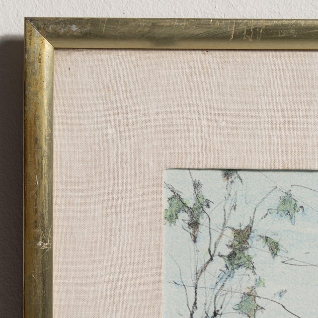 Wood 20th Century "Italian Hill Town" Oil on Canvas For Sale - Image 7 of 9