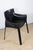 Vintage Black Leather Armchair, 1980s For Sale - Image 12 of 18