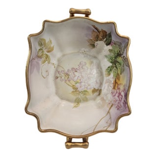 Vintage Hand Painted Nippon Serving Dish For Sale
