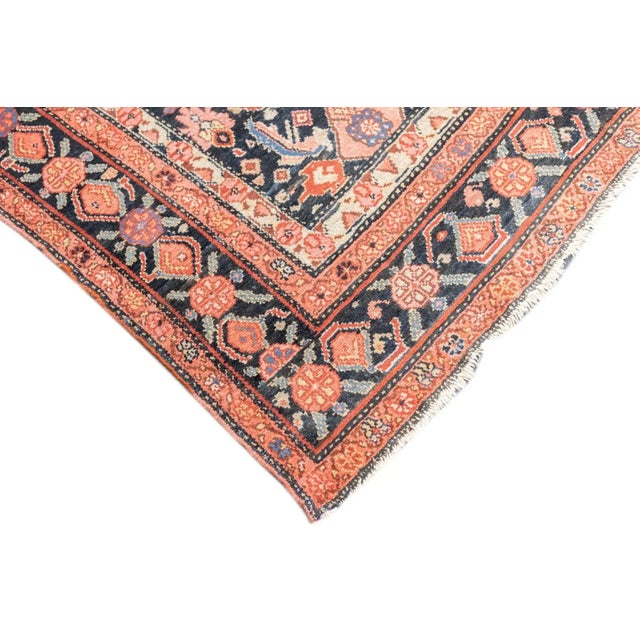 Textile Antique Malayer Rug 5' x 6'5'' For Sale - Image 7 of 12