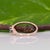 Alexandrite Ring With Earth-Mined Diamond Accents: Solid 14k Gold, Round, Size 6.75 For Sale - Image 11 of 11