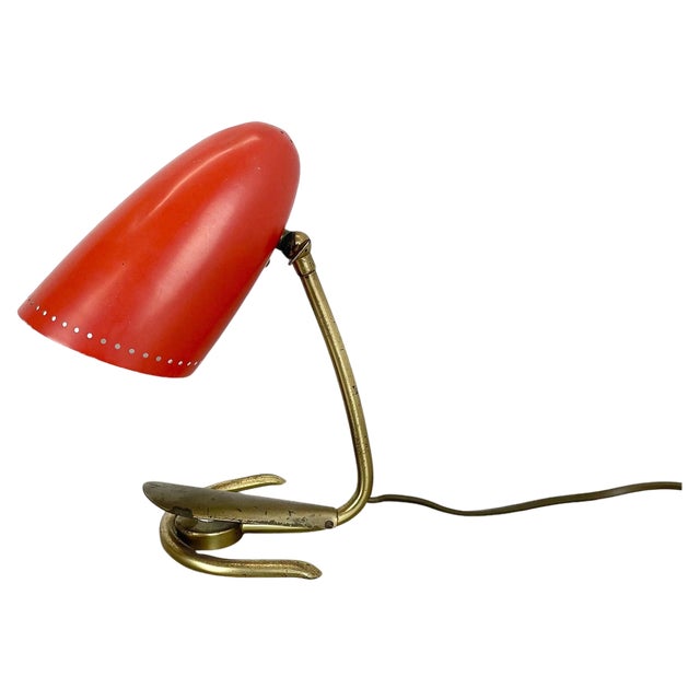Hollywood Regency Brass Sputnik Table Lamp in the style of Stilnovo, Italy, 1950s For Sale
