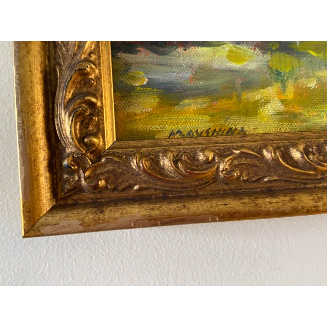 Plein Air Original Oil Painting Franklin County Missouri by Marina Movshina For Sale - Image 4 of 6