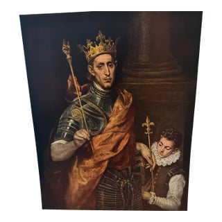 1952 After El Greco First Edition “Saint Louis, King of France” Print For Sale