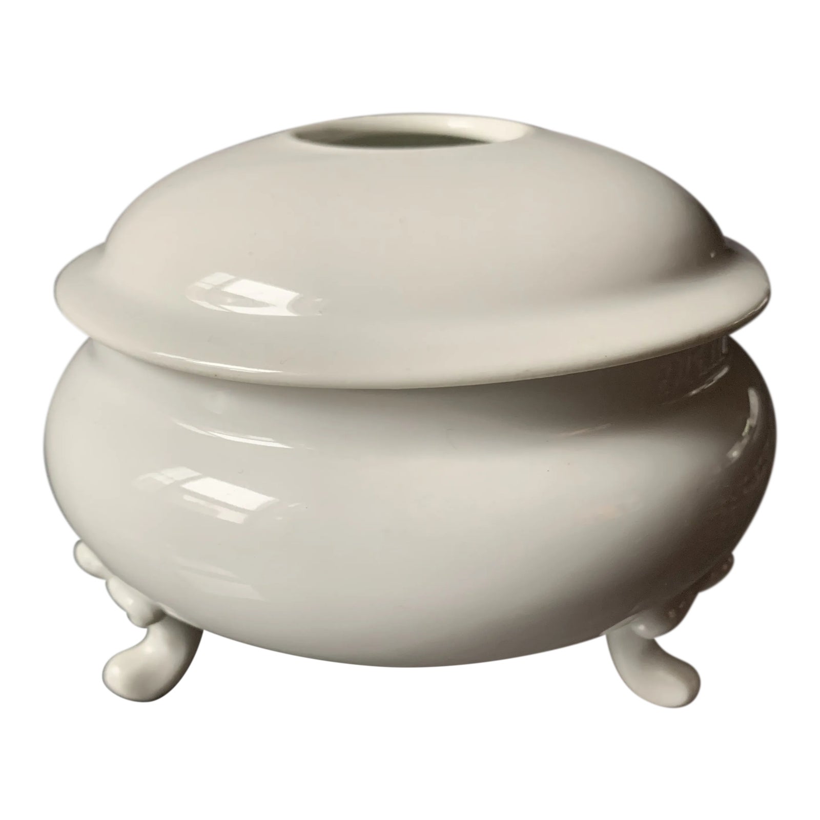 Antique Limoges Porcelain Hair Receiver Chairish