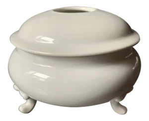 Antique Limoges Porcelain Hair Receiver