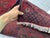 Extra-Long Red and Navy Tribal Medallion Runner Rug, 2'8" X 18'8" For Sale - Image 15 of 18