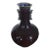 19th Century Chinese Sang de Boeuf Oxblood Porcelain Bottle Shape Vase with Bamboo Handles For Sale