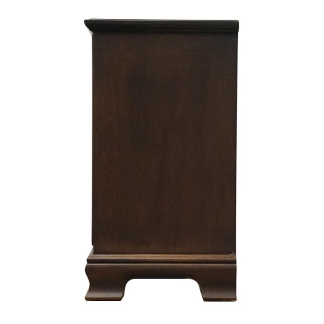 Daniel's Amish Classic Bedroom Collection Rustic Country Style 28" Solid Cherry Three Drawer Nightstand 37-3014 For Sale - Image 10 of 12