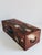 Vintage Leather Handpainted Chinese Box For Sale - Image 4 of 12