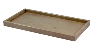 Tan Marble Amenity Tray