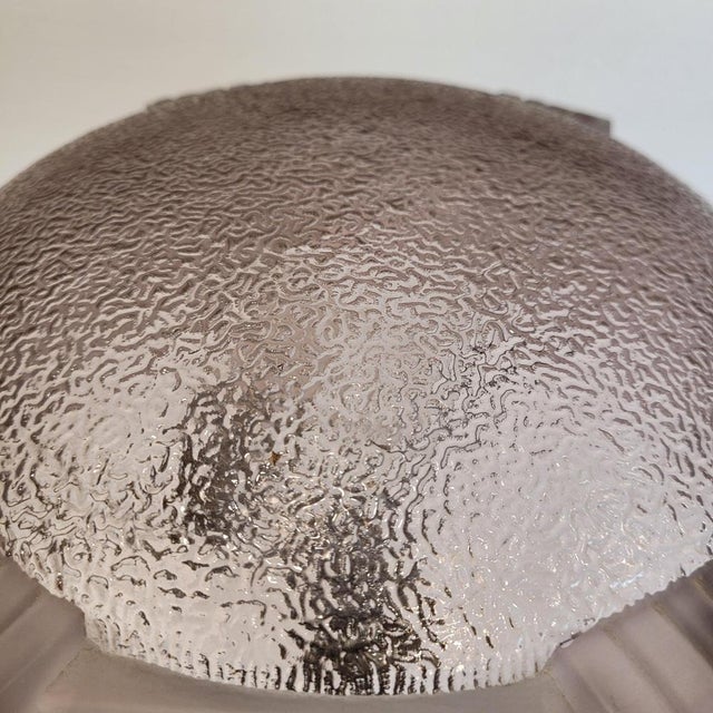 Art Deco Table Lamp in Bronze and Bent Glass from Muller Fréres, Luneville, France, 1930s For Sale - Image 16 of 18