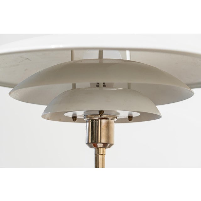 Mid-Century Danish Metal Table Lamp, 1960s For Sale - Image 10 of 12