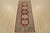 Farmhouse Kazak Runner 2’8” X 6’6” Red Wool Tribal Hand-Knotted Oriental Rug For Sale - Image 3 of 12