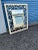 Contemporary Large Ballard Design White Metal Mirror For Sale - Image 9 of 9
