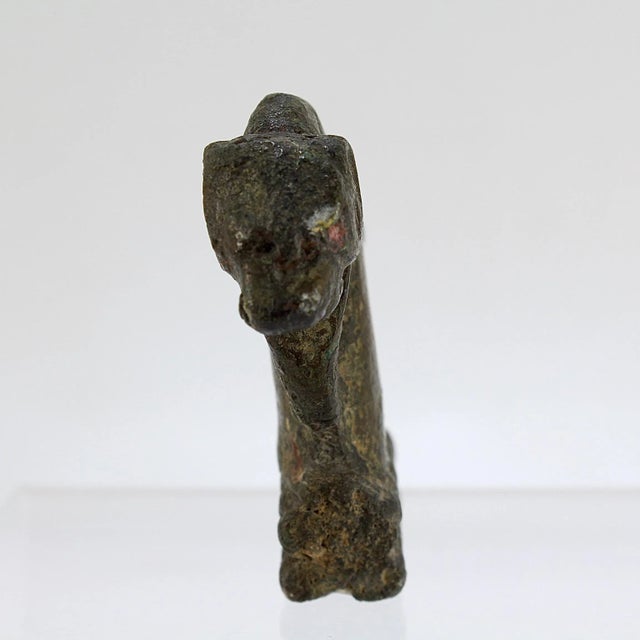 Ancient Roman Bronze Handle or Artifact For Sale In Philadelphia - Image 6 of 13