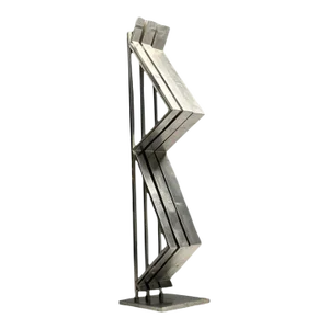 Salvatore Messina, Italian Mid-Century Modern, Abstract Sculpture, Steel, 1970s