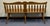 Beautiful vintage Early American Colonial Windsor style spindle back bench, made of solid maple and featuring turned legs...