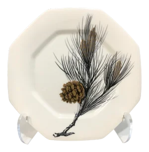 1970s Asian Kawana Pine Plate