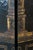 Paint Vintage Chinoiserie Black Lacquer 8 Panel Folding Screen Room Divider 144" For Sale - Image 7 of 18