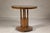 Midcentury Round Top Side Table with Column Supports and Tambour Base For Sale - Image 11 of 12