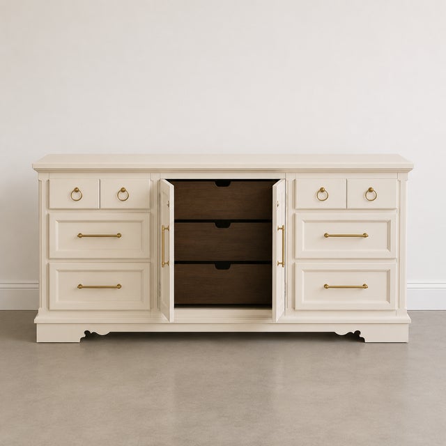 **Restored Vintage Thomasville Sideboard | Custom Luxury Statement Cabinet** A beautifully restored vintage Thomasville...