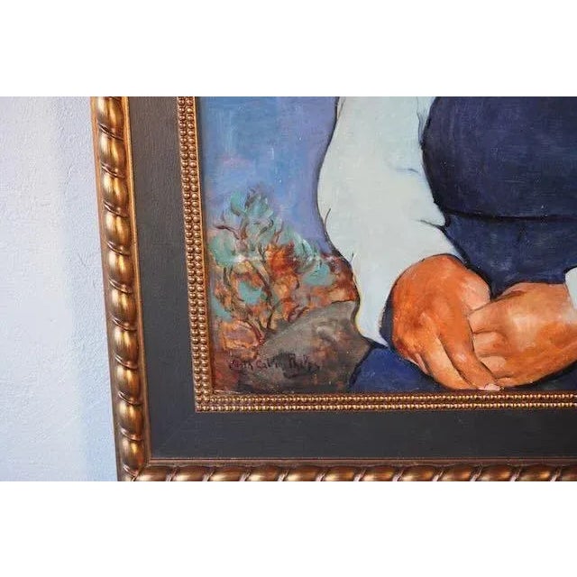 Edith Catlin Phelps (1874-1961) - Portrait of a Farmer For Sale - Image 4 of 6