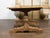 Cream French 19th Century Bleached Oak Farm Table with Trestle Base and Baluster Legs For Sale - Image 8 of 12