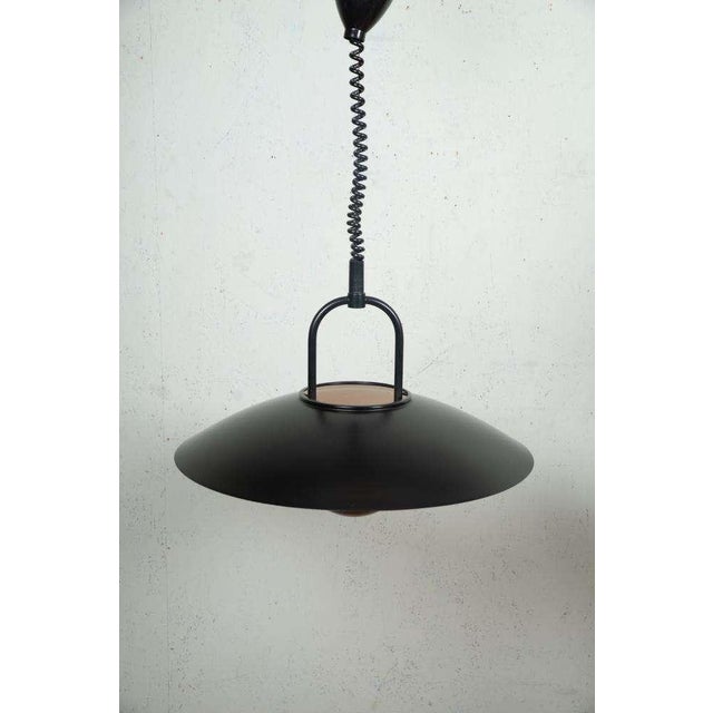 Postmodern Minimalist Hanging Lamp, 1980s For Sale - Image 4 of 18