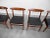 Hans Wegner 'W2' Dining Chairs in Teak and Black Leather for c.m. Madsen - Set of Four For Sale In Detroit - Image 6 of 12