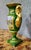Decorative Green and Gold Porcelain Vase – Napoleon I Style – H 32 cm Superb decorative porcelain vase with an emerald...