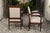 Brown English 19th Century Empire Revival Upholstered Armchairs with Palmettes For Sale - Image 8 of 10