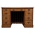 19th Century English Pine Kneehole Desk with Nine Drawers For Sale - Image 13 of 13