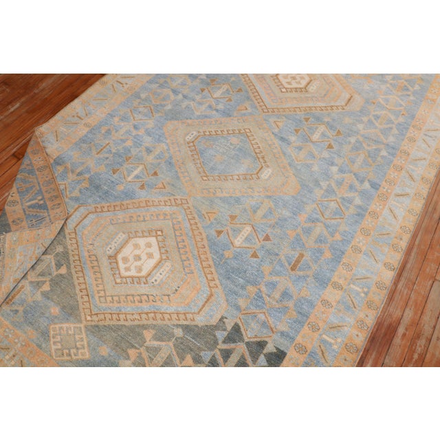 Blue Tribal Antique Malayer Rug - 5'9" x 8'4" For Sale In New York - Image 6 of 8
