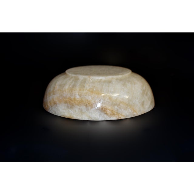 Large Natural Onyx Bowl For Sale - Image 11 of 12