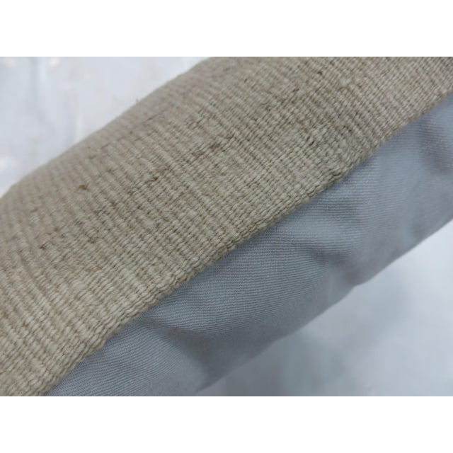 Modern Neutral Kilim Pillow For Sale - Image 3 of 5