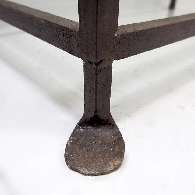 1980s Vintage Pagoda Style Shelves in Black Metal, 1980s For Sale - Image 5 of 15