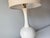 1960s Italian Pottery Floral Embossed Lamp For Sale - Image 9 of 11
