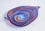 1970s Polychrome Blown Glass Saucer from Murano For Sale - Image 5 of 18