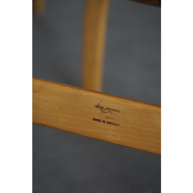 Mid-Century Modern Swedish Model Eva Chairs by Bruno Mathsson, 1960s, Set of 2 For Sale - Image 9 of 18
