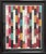 A vintage textile art with a unique design pattern and color theory that almost feels influenced from Native American...
