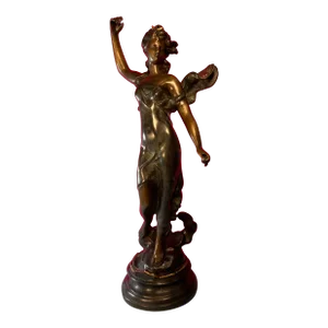 H. Moreau Bronze Sculpture Diane